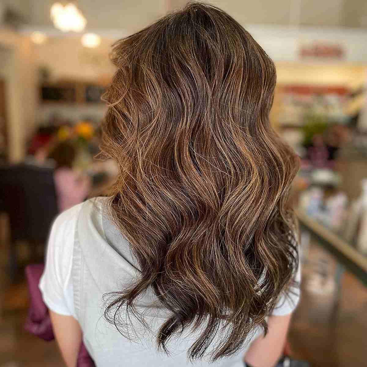 Hazelnut Tones for Brunette Hair