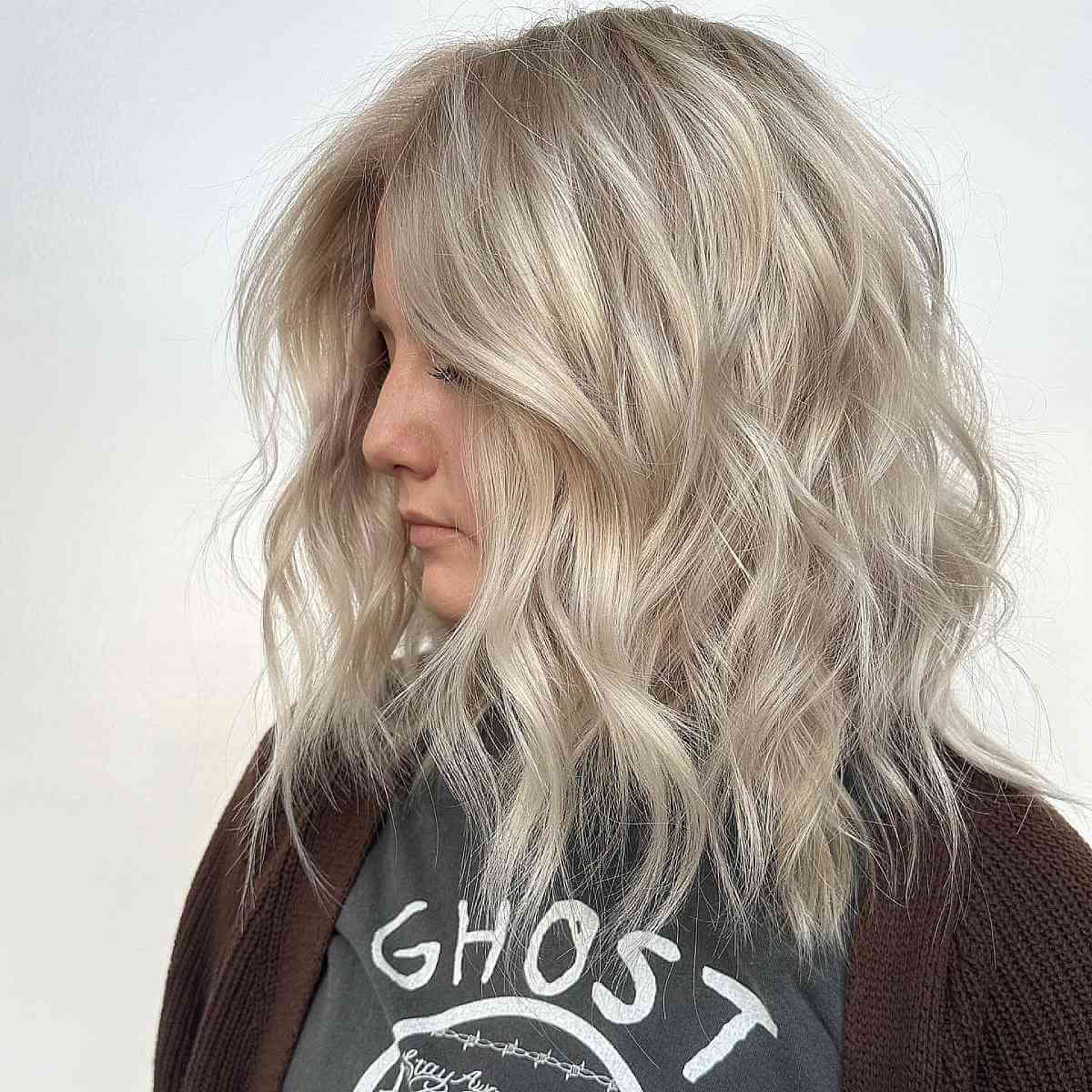 Healthy-Looking Pale Platinum Hair