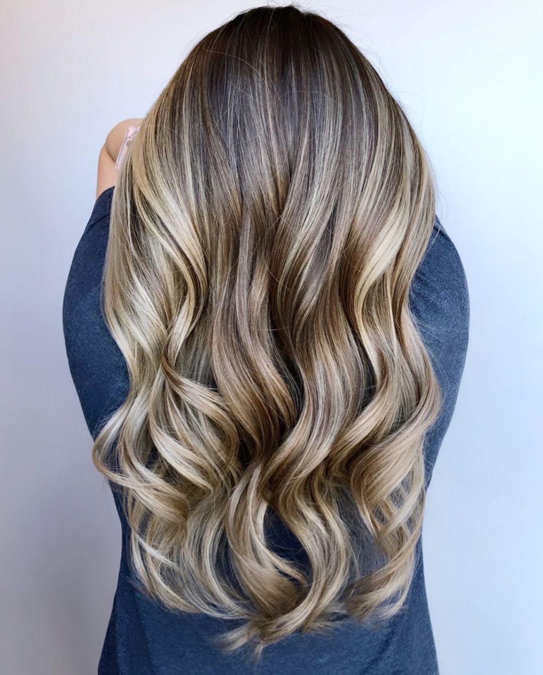 Light Blonde Highlights and Lowlights