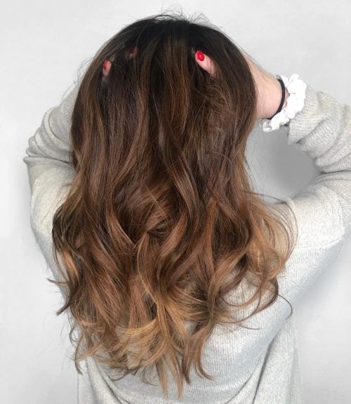 Light Medium-Brown Balayage