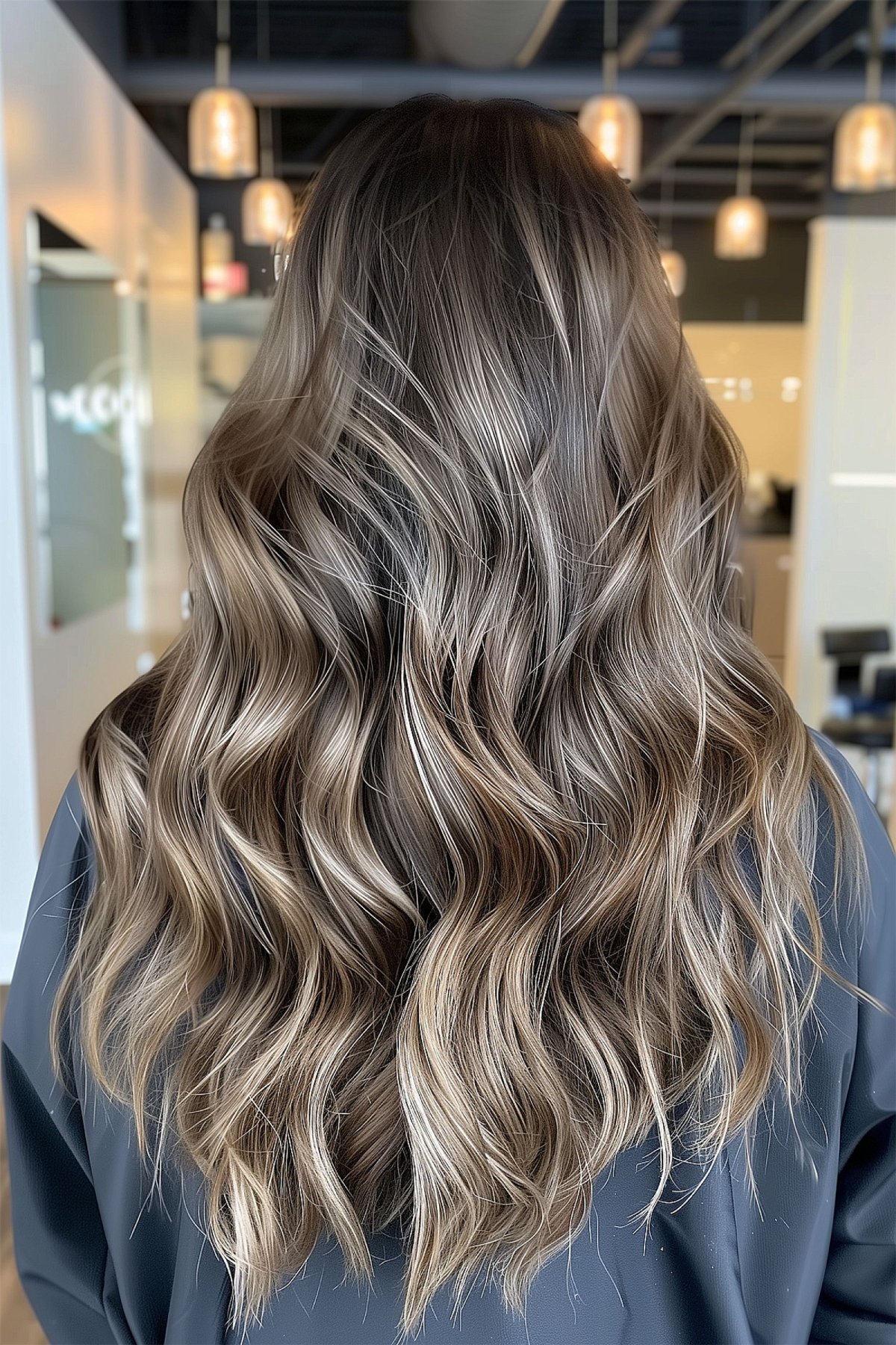 Low-Maintenance Mushroom Brown with Lighter Ends