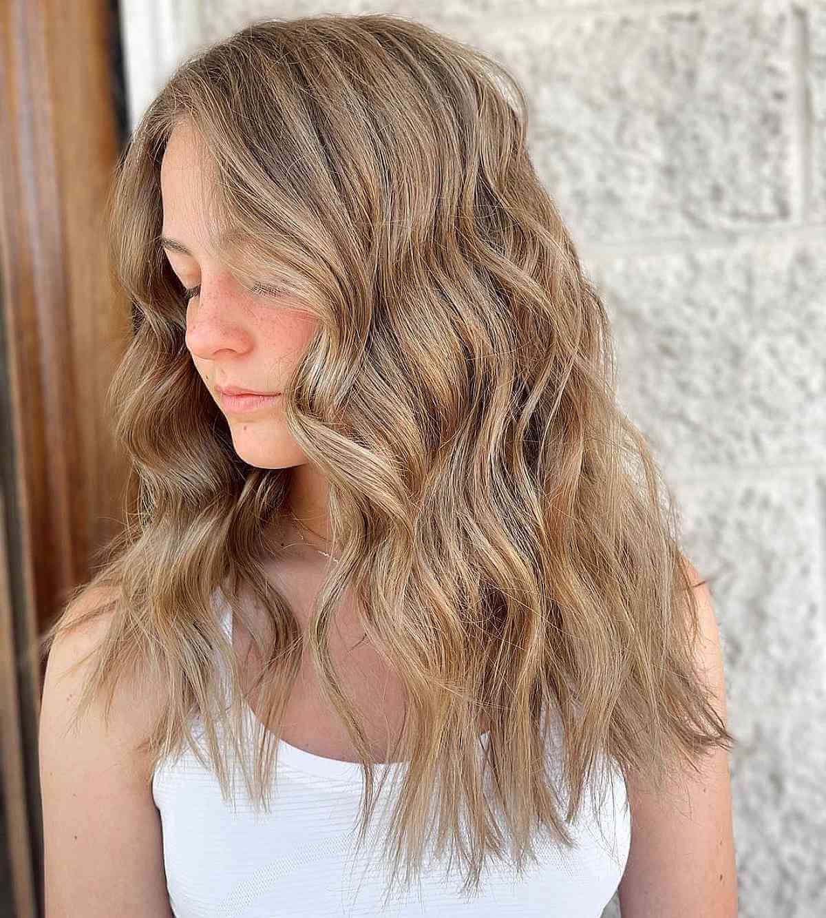 Natural Bronde Dishwater Balayage