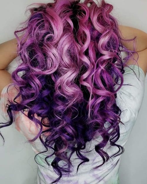 Pink and Purple Ombre