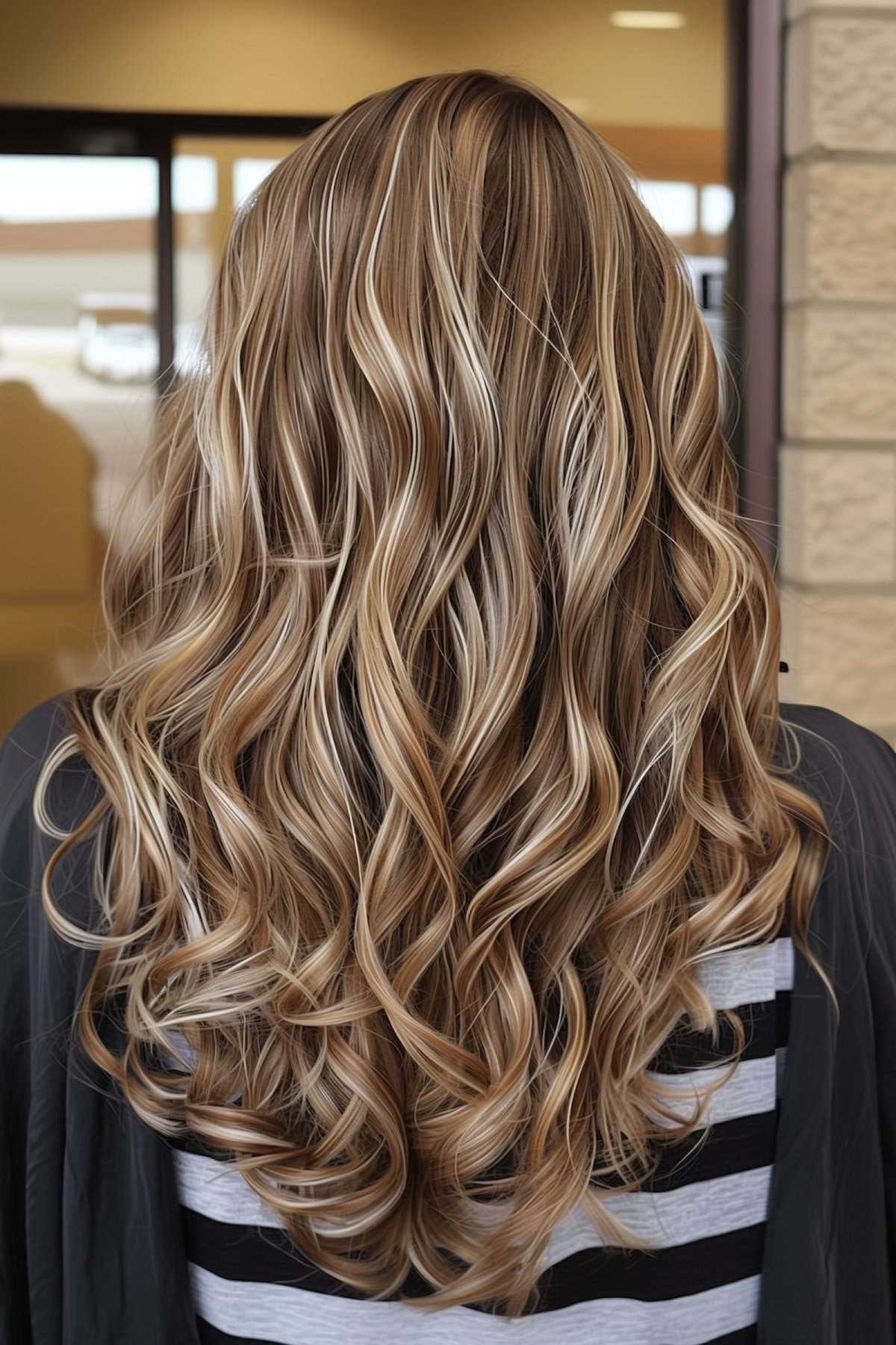 Platinum Highlights On Brown Hair