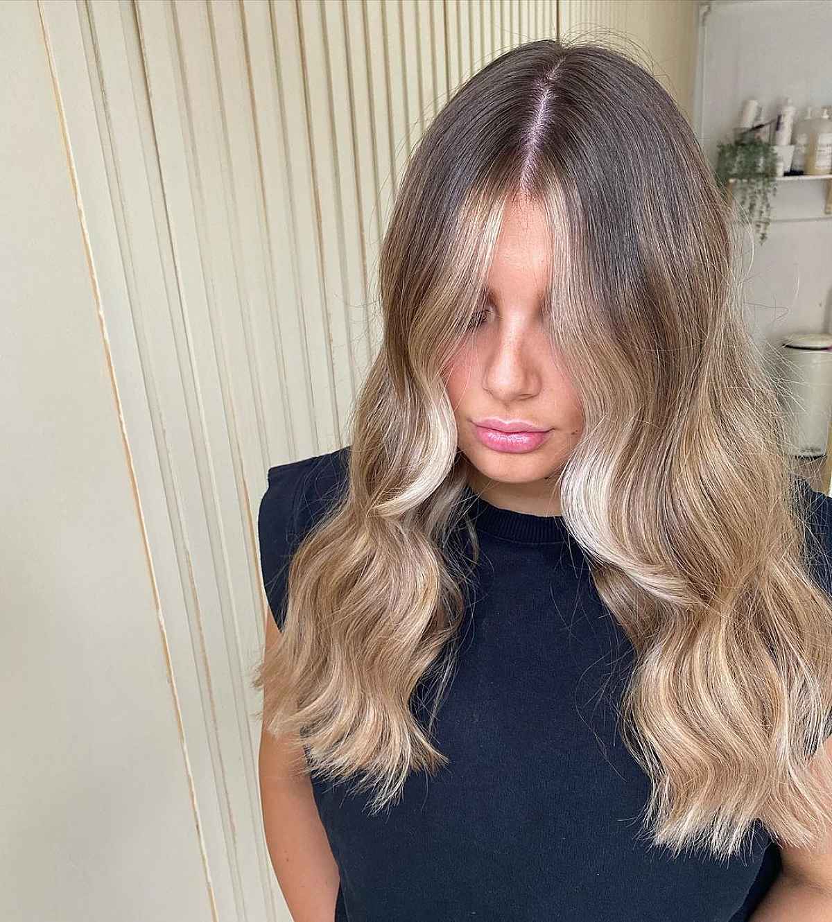 Rich Money Piece Balayage Highlights