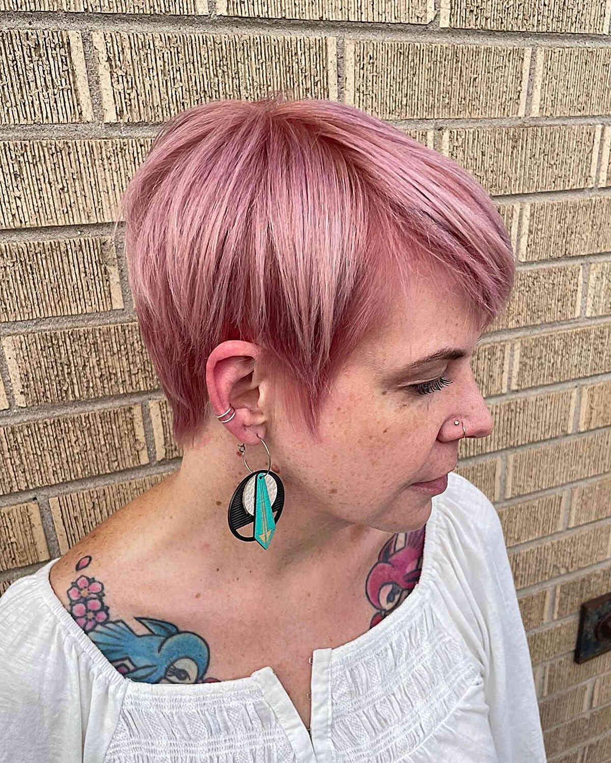 Rose Gold Watermelon Pixie