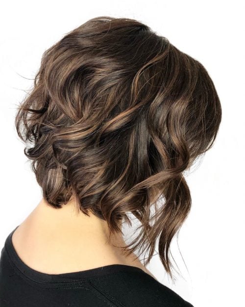 Seamless Light Brown Highlights on Chocolate Brown Hair