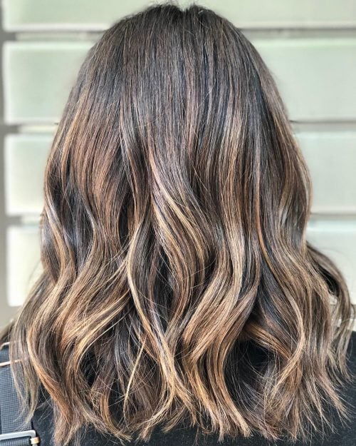 Sexy Ash Caramel Highlights