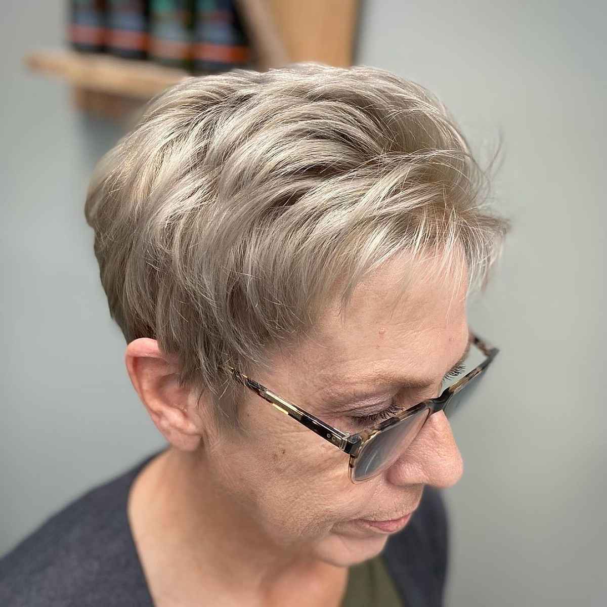 Short Pixie for Women Over 50