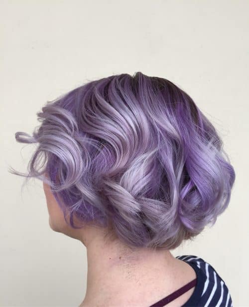 Silvery Amethyst Balayage