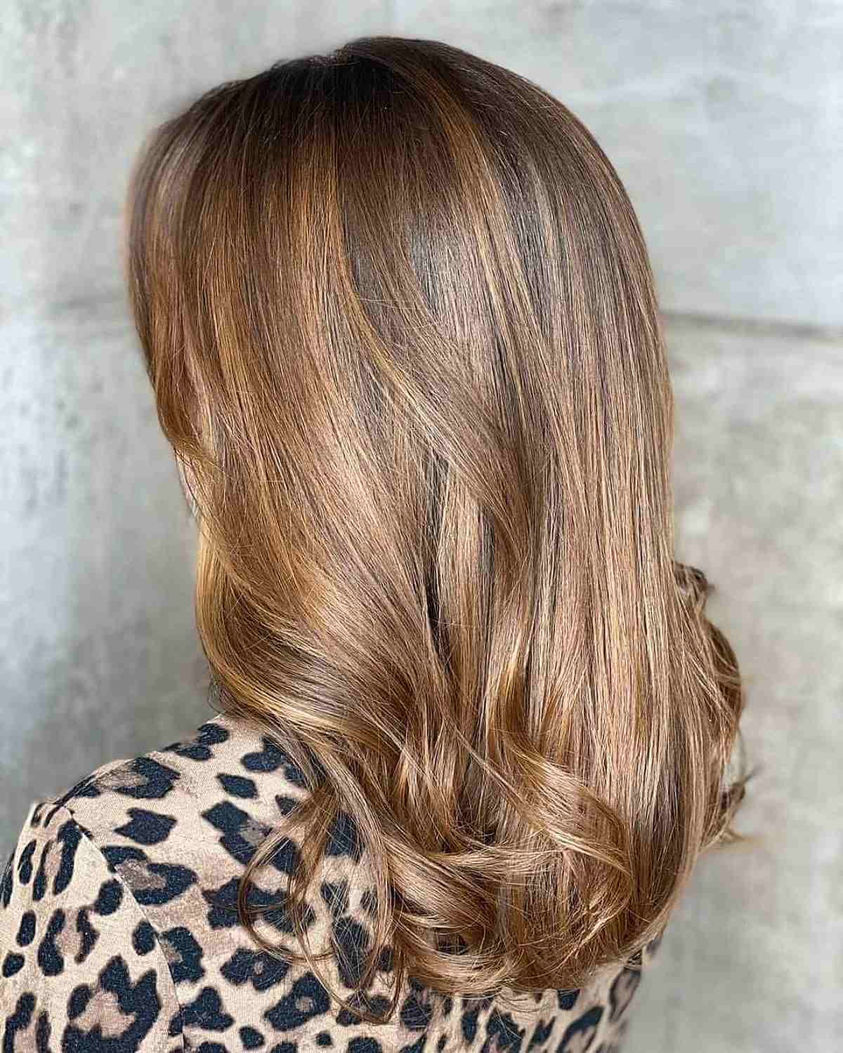 Sun-Kissed Bronde Balayage Hair Color