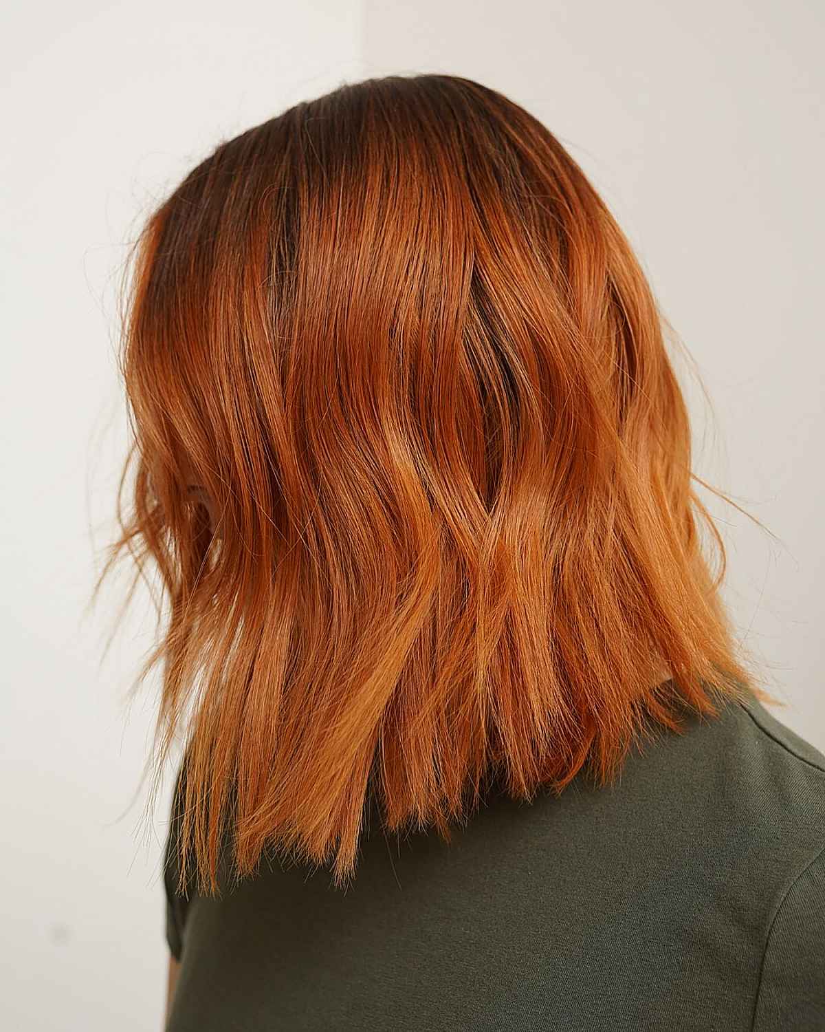 touchable dark orange hair color