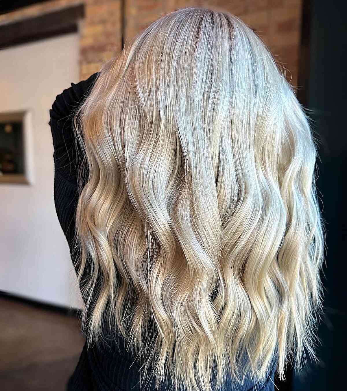 Very Healthy Platinum Blonde Hair