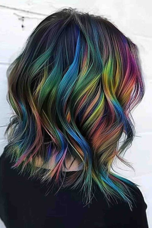 35 Vibrant Rainbow Hair Styles to Rock in 2025