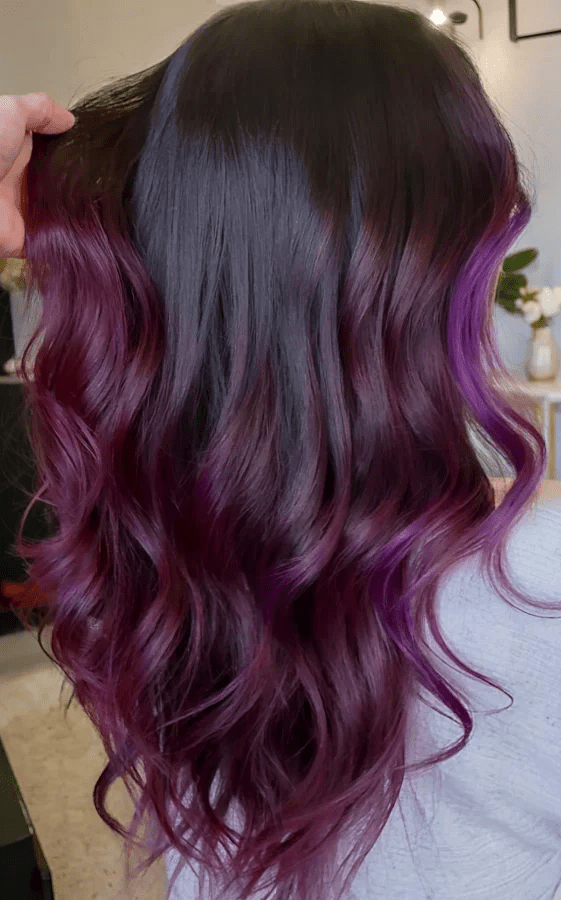 23 Stunning Purple Ombre Hair Color Ideas for 2025