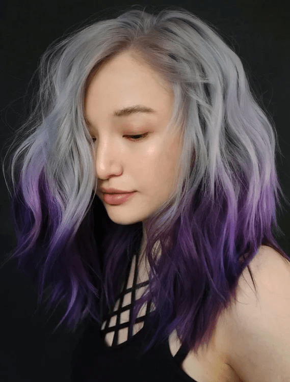 23 Stunning Purple Ombre Hair Color Ideas for 2025