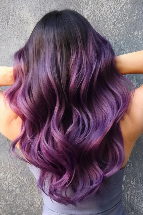 23 Stunning Purple Ombre Hair Color Ideas for 2025